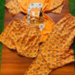 An orange 3-in-1 lounge wear