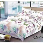 queen size bed-sheet with two pillow cases